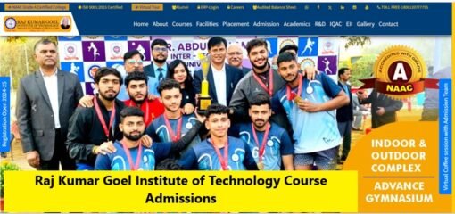 Raj Kumar Goel Institute of Technology Course Admissions