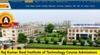 Raj Kumar Goel Institute of Technology Course Admissions